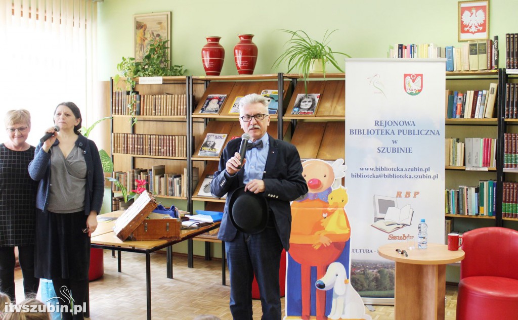 Pan Kuleczka w szubińskiej bibliotece