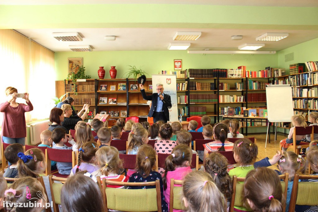 Pan Kuleczka w szubińskiej bibliotece