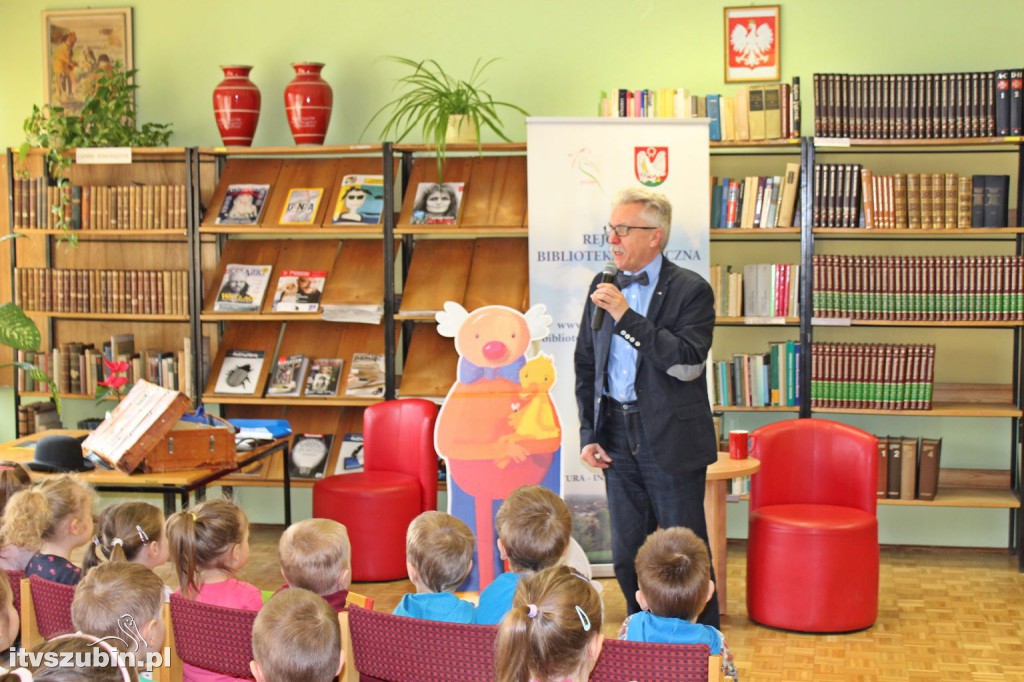Pan Kuleczka w szubińskiej bibliotece
