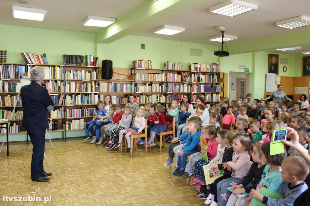 Pan Kuleczka w szubińskiej bibliotece