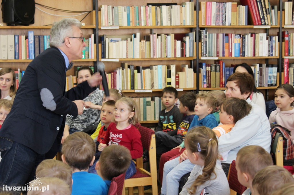 Pan Kuleczka w szubińskiej bibliotece
