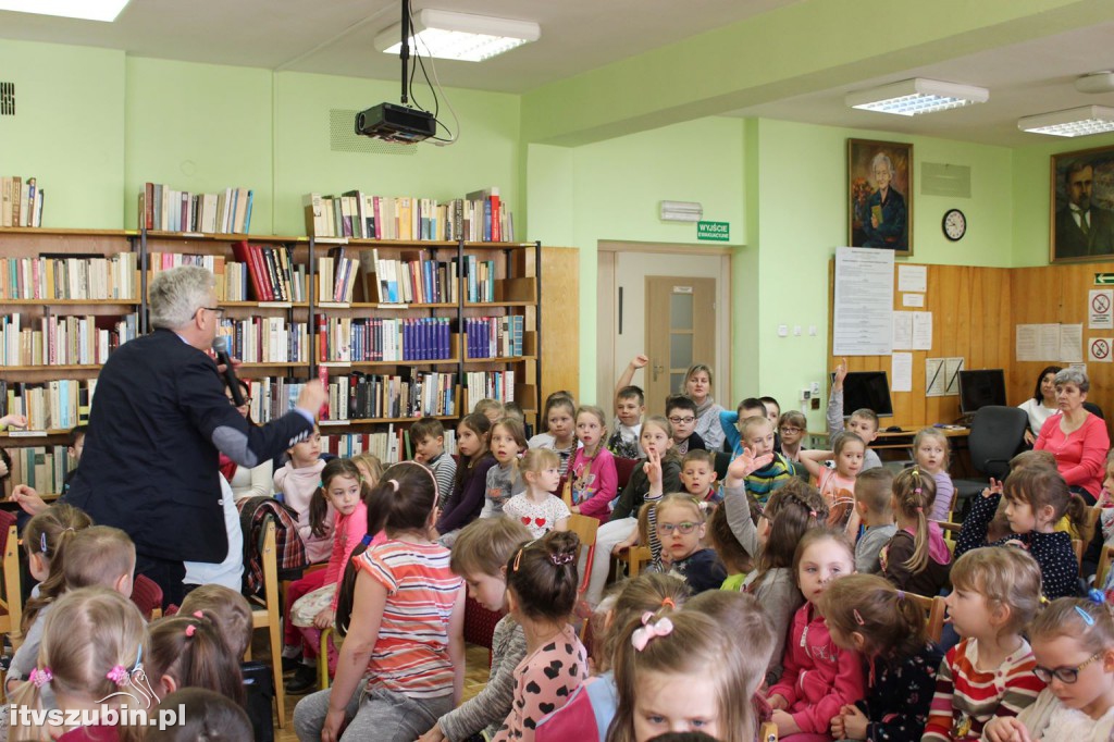 Pan Kuleczka w szubińskiej bibliotece