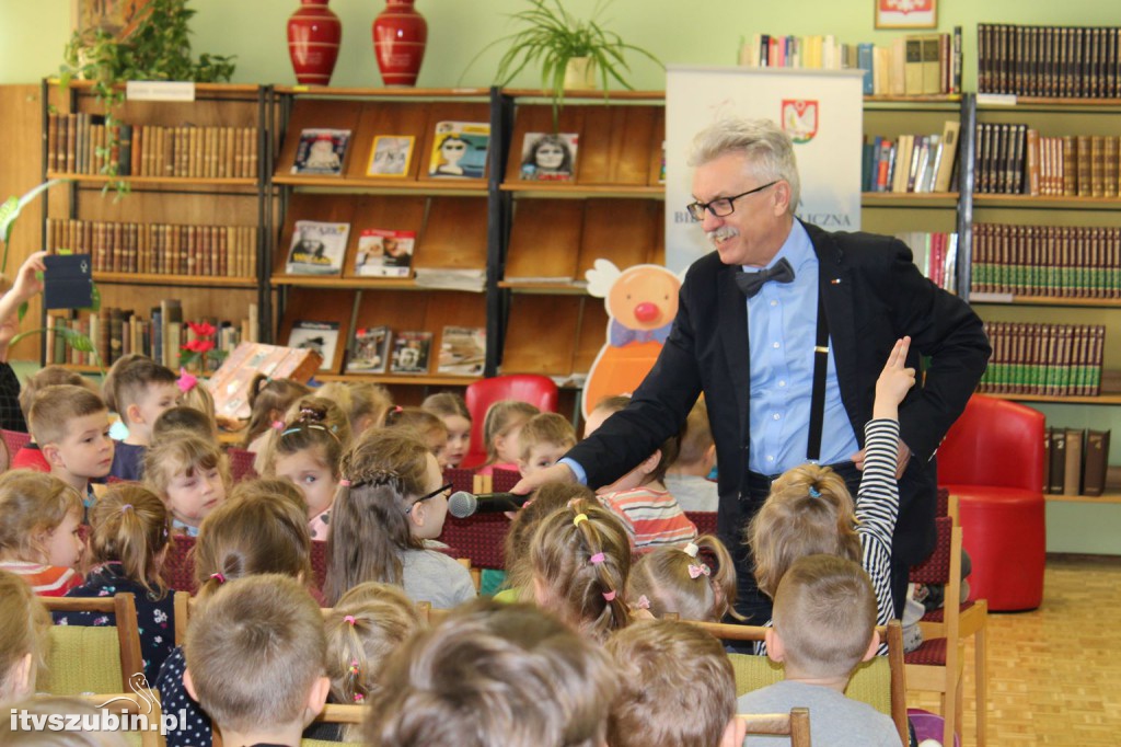 Pan Kuleczka w szubińskiej bibliotece