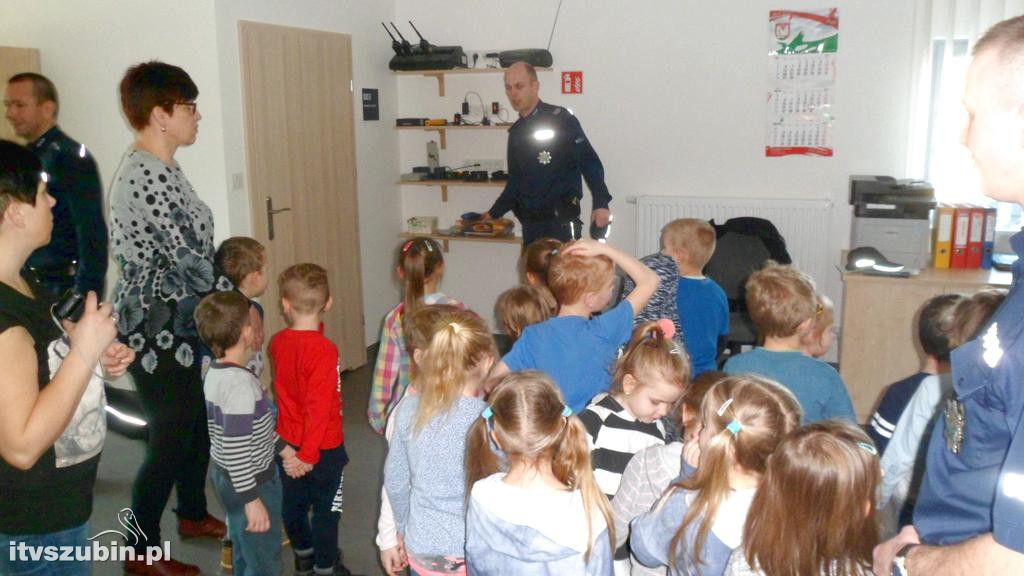 Wizyta Stokrotek i Biedronek w KP Szubin i PSP w Szubinie