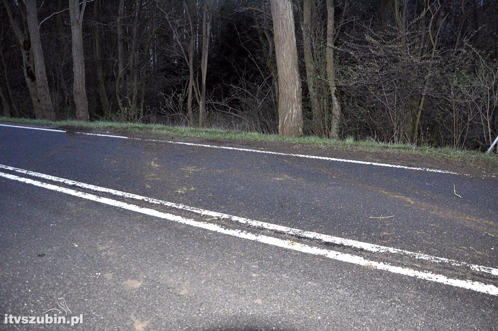 Poranny wypadek w Drogosławiu