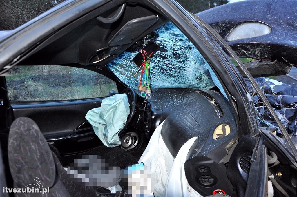 Poranny wypadek w Drogosławiu