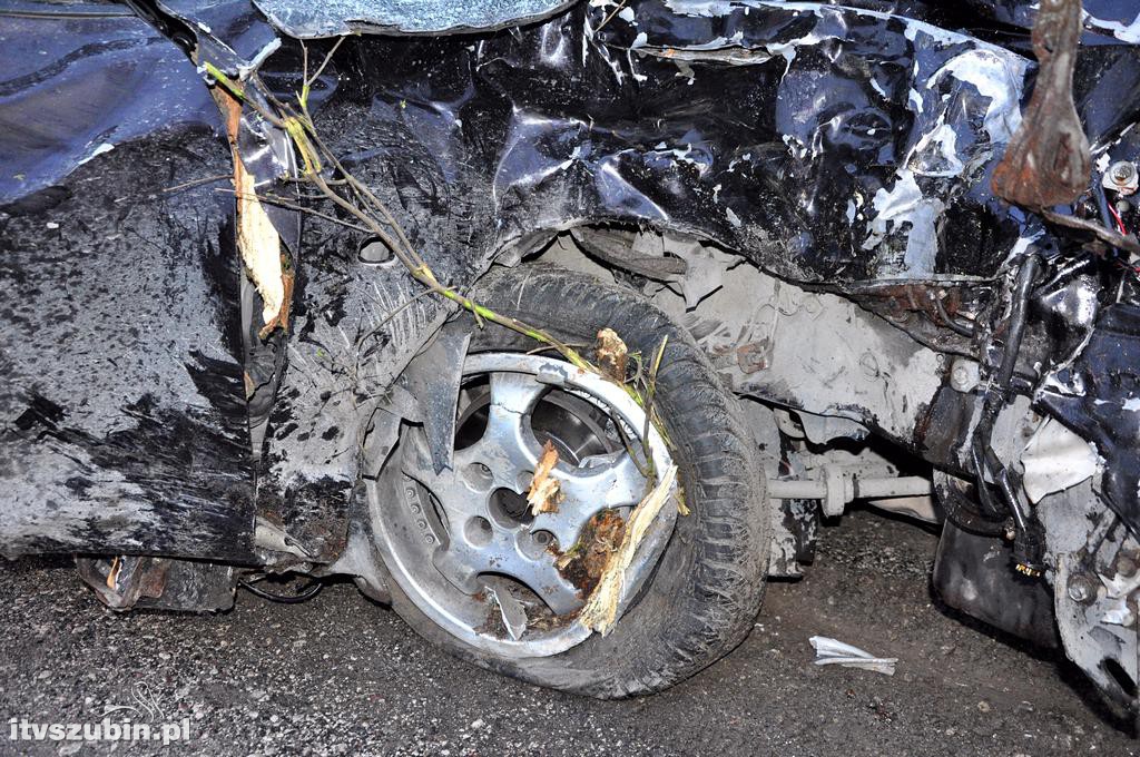 Poranny wypadek w Drogosławiu