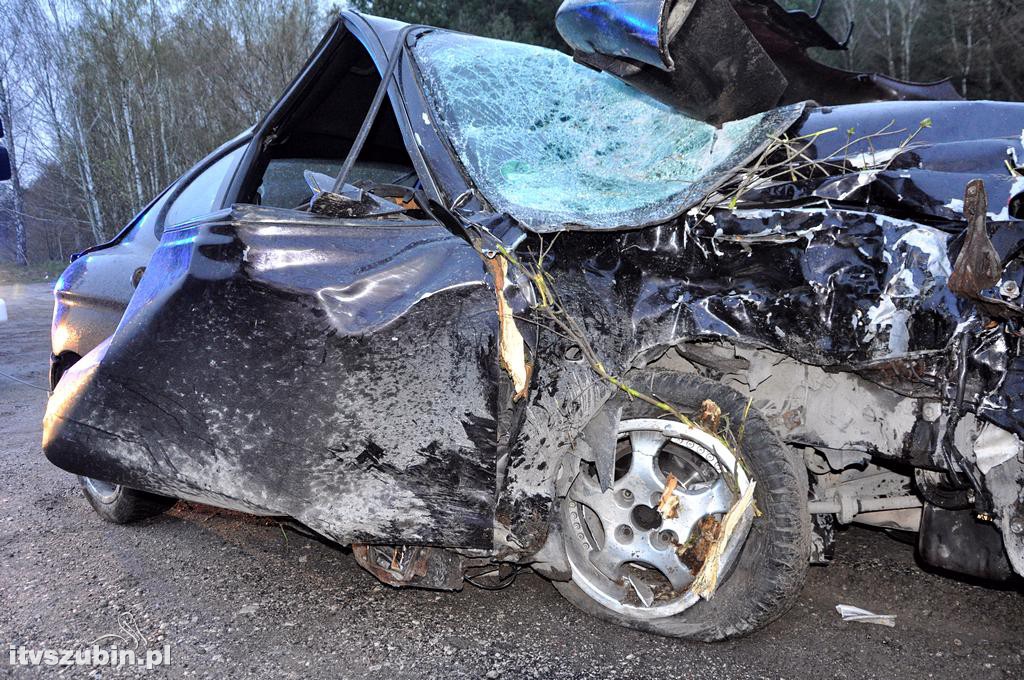 Poranny wypadek w Drogosławiu