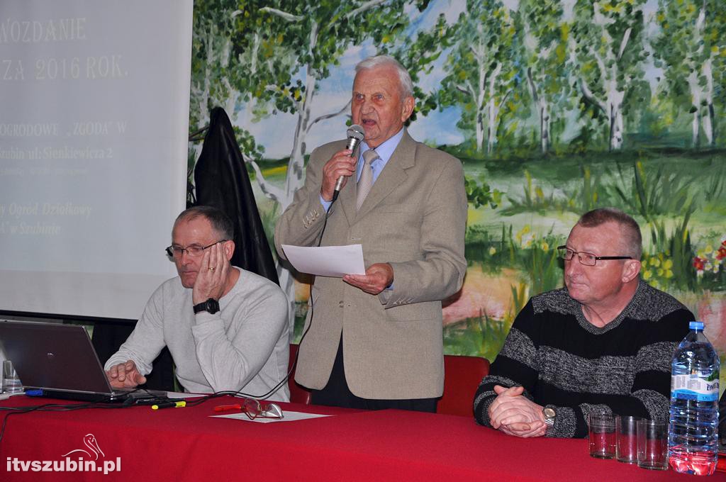 Walne zebranie sprawozdawcze ROD Zgoda w Szubinie
