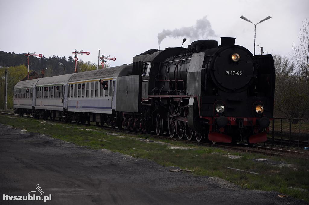 Pociąg Pelikan przyjechał do Szubinie