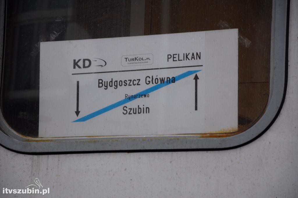 Pociąg Pelikan przyjechał do Szubinie
