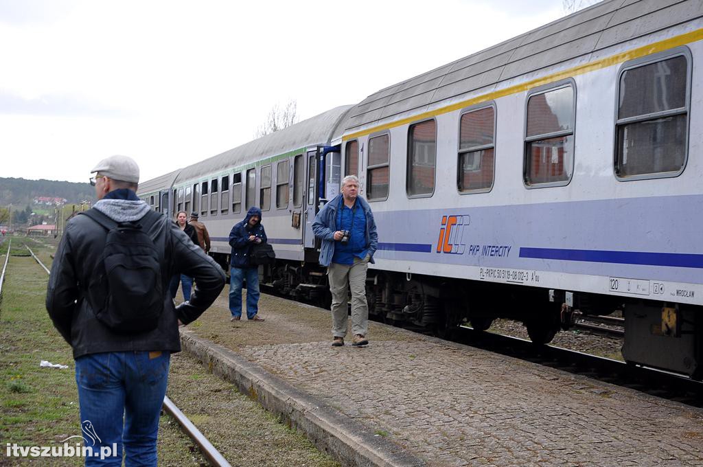Pociąg Pelikan przyjechał do Szubinie