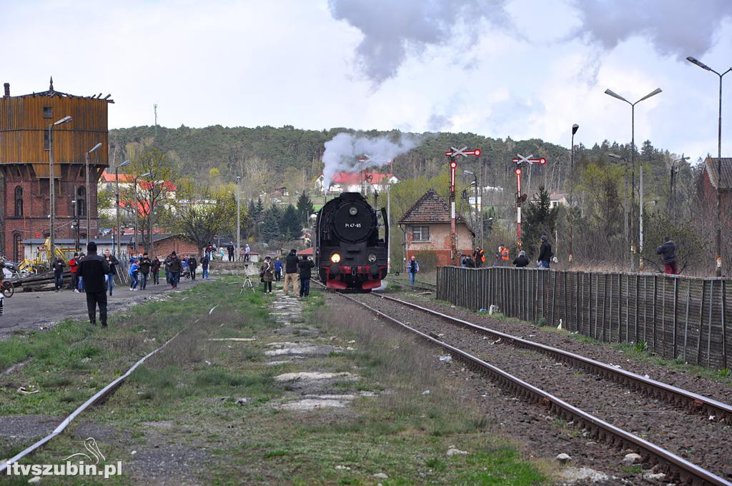 Pociąg Pelikan przyjechał do Szubinie