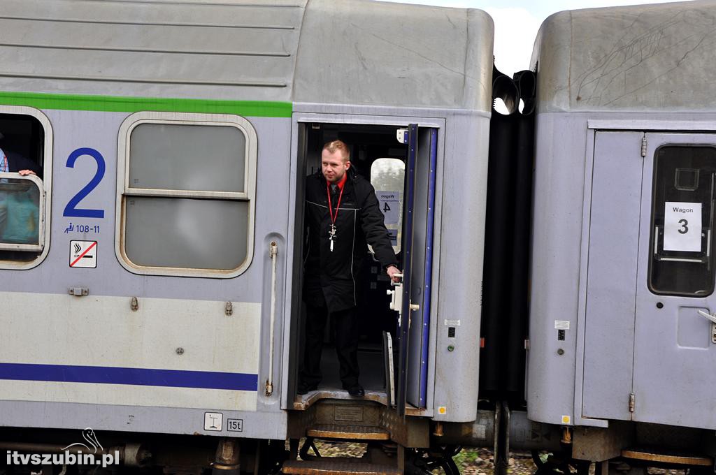 Pociąg Pelikan przyjechał do Szubinie