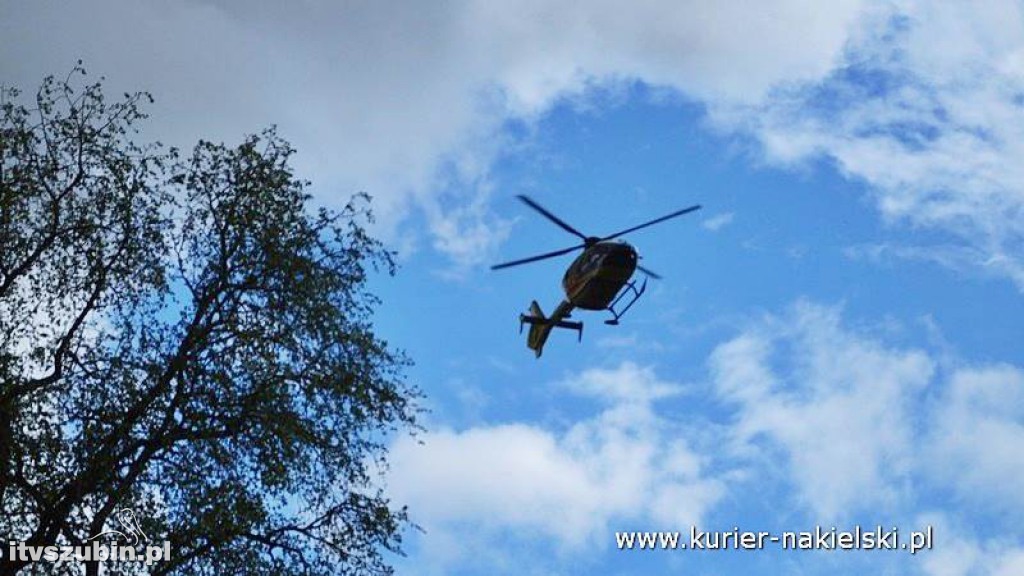 Wypadek dwóch samochodów osobowych pod Paterkiem