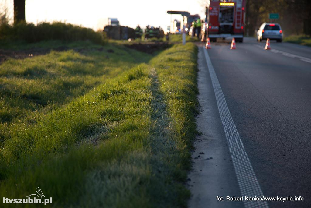Groźny wypadek w Turzynie