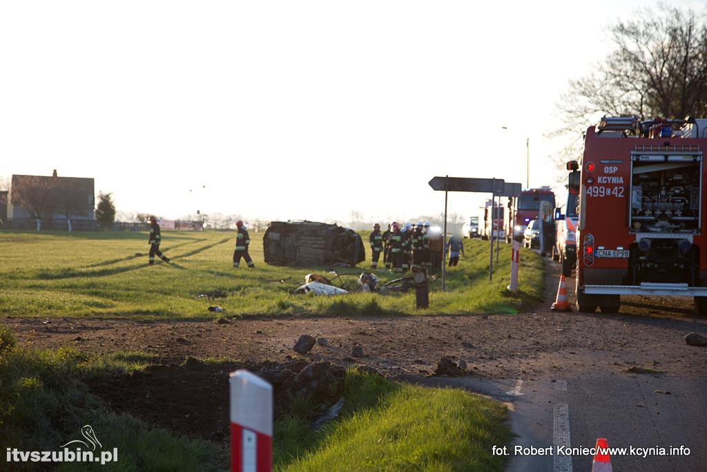 Groźny wypadek w Turzynie