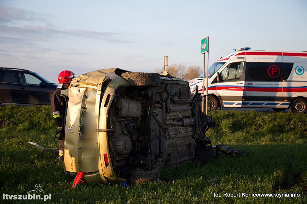 Groźny wypadek w Turzynie