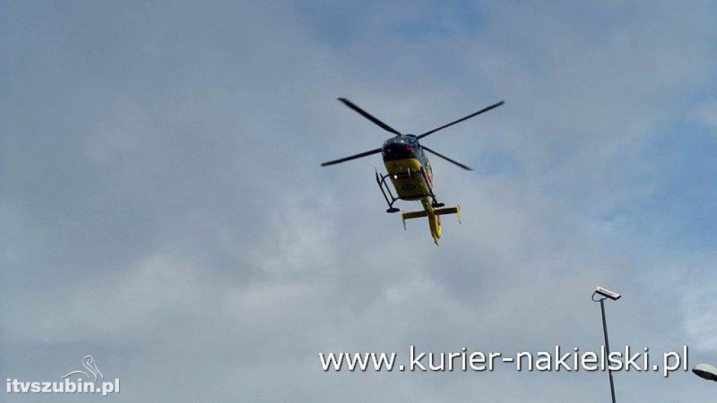 Wypadek na skrzyżowaniu ul. Karnowskiej z obwodnicą Nakła