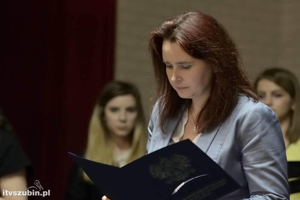 Pożegnanie absolwentów w LO Szubin