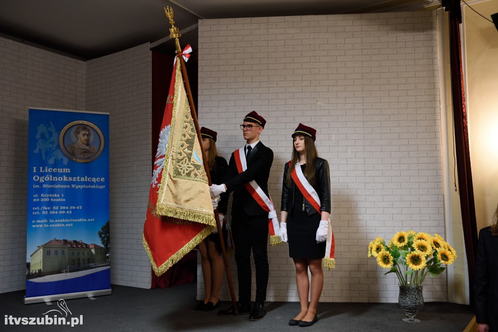 Pożegnanie absolwentów w LO Szubin