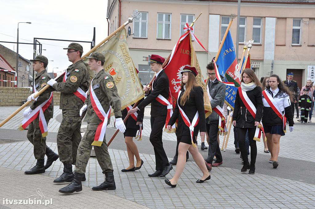 Uroczysta Msza św. za Ojczyznę na szubińskim Rynku