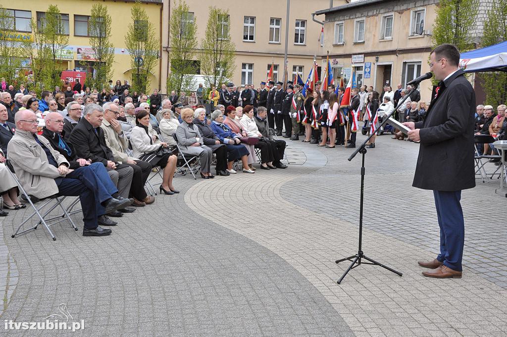 Uroczysta Msza św. za Ojczyznę na szubińskim Rynku