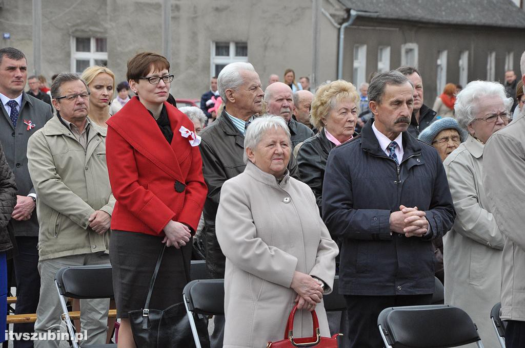 Uroczysta Msza św. za Ojczyznę na szubińskim Rynku