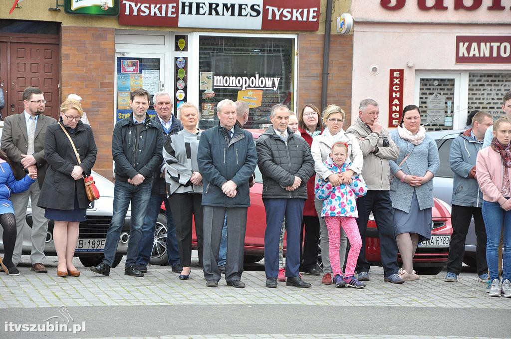 Uroczysta Msza św. za Ojczyznę na szubińskim Rynku
