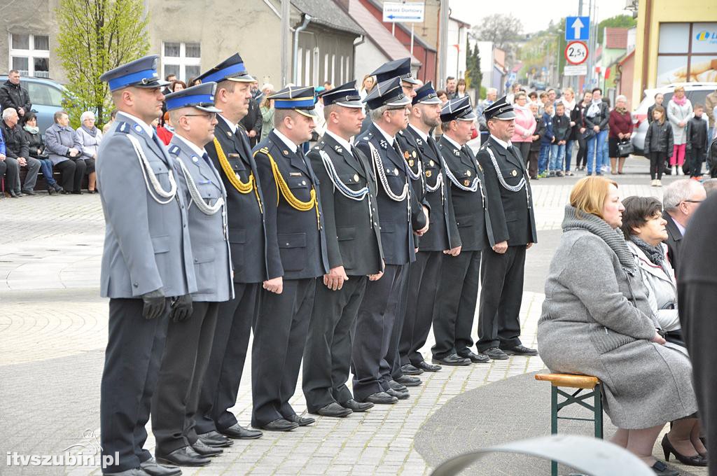 Uroczysta Msza św. za Ojczyznę na szubińskim Rynku