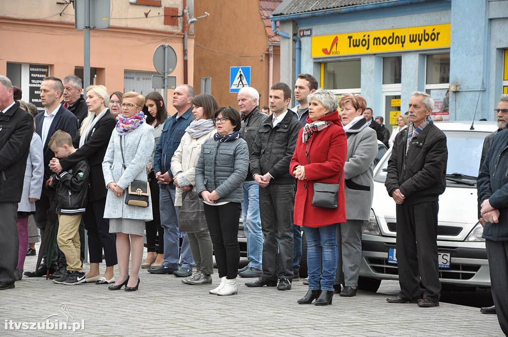 Uroczysta Msza św. za Ojczyznę na szubińskim Rynku