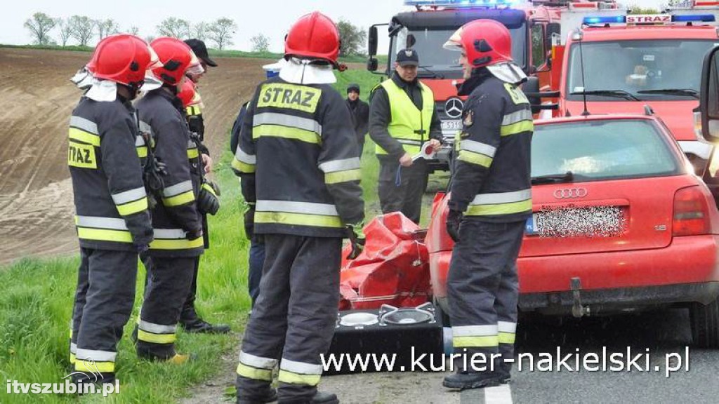 Śmiertelny wypadek pomiędzy Sadkami, a Mrozowem