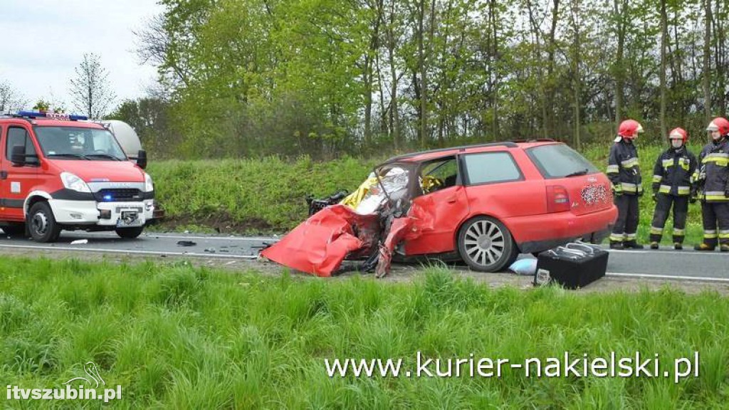 Śmiertelny wypadek pomiędzy Sadkami, a Mrozowem