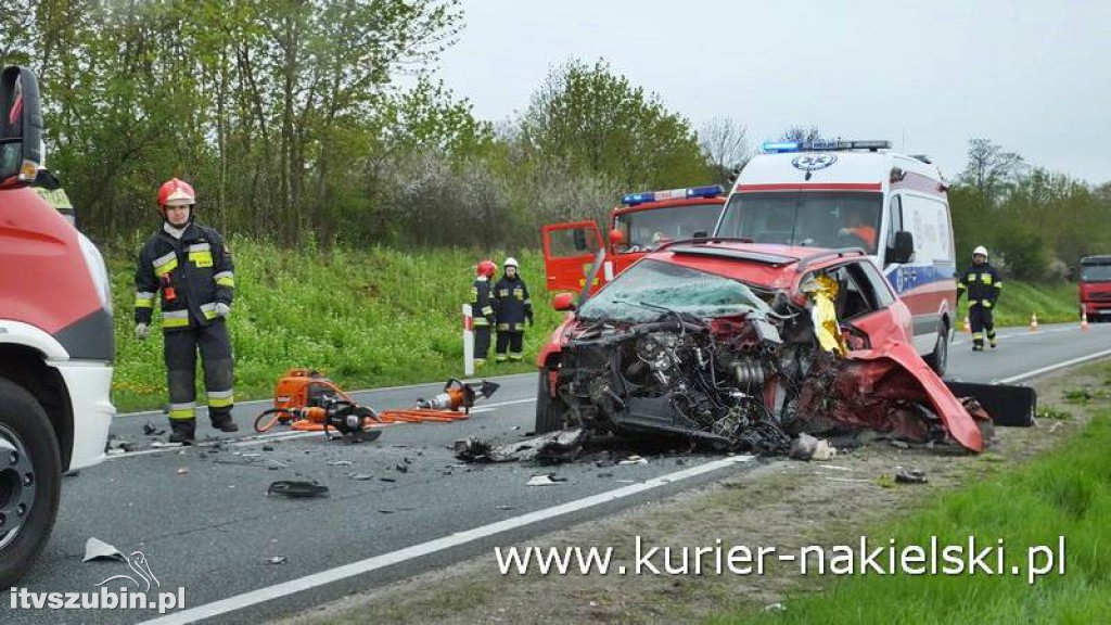 Śmiertelny wypadek pomiędzy Sadkami, a Mrozowem