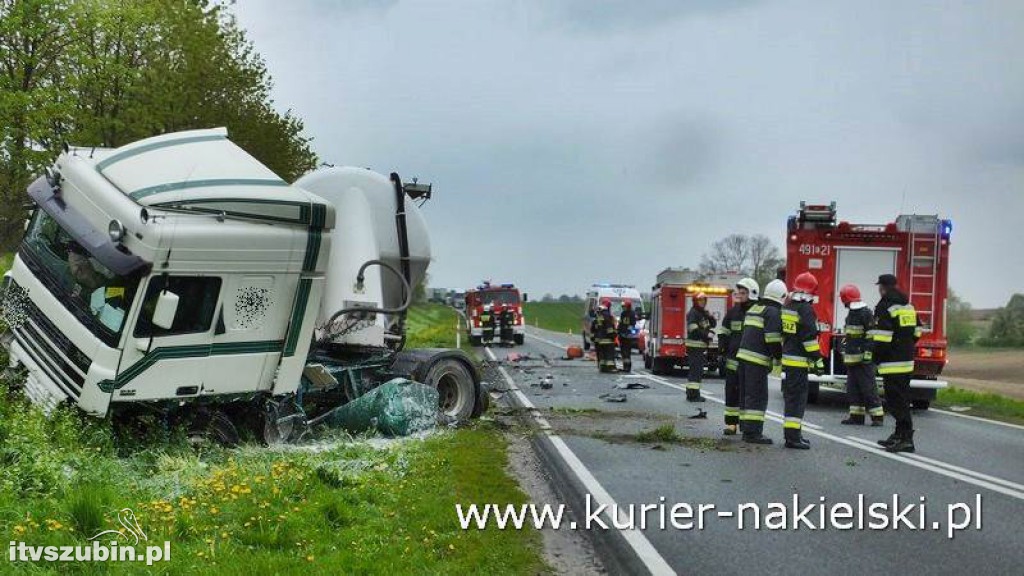 Śmiertelny wypadek pomiędzy Sadkami, a Mrozowem