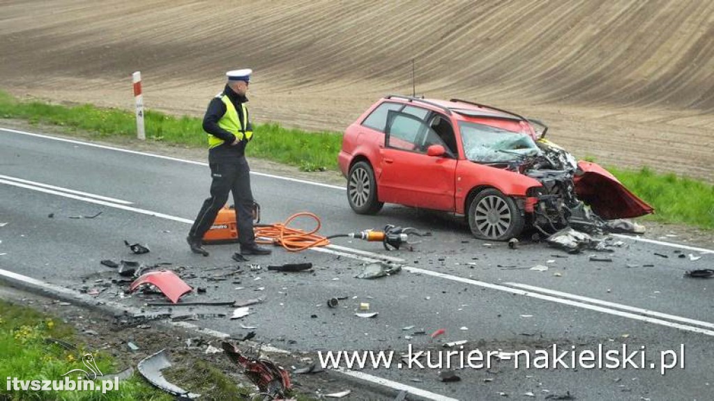 Śmiertelny wypadek pomiędzy Sadkami, a Mrozowem