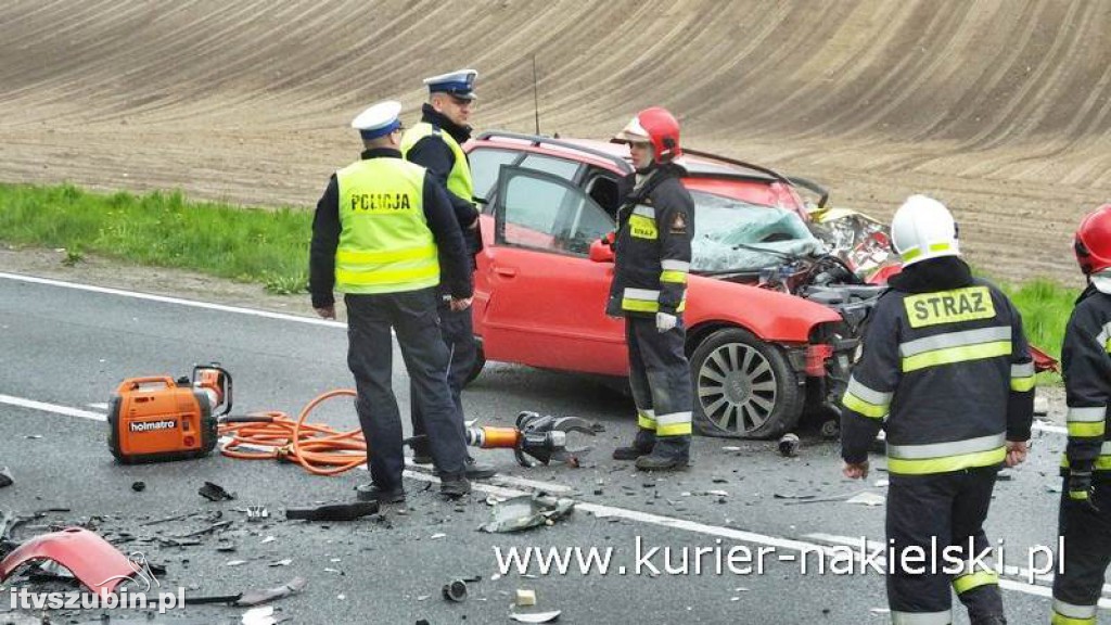 Śmiertelny wypadek pomiędzy Sadkami, a Mrozowem