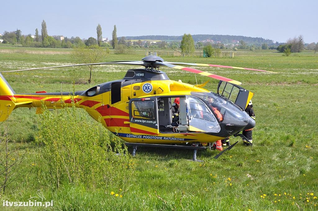 Wypadek dwóch samochodów osobowych na obwodnicy Szubina [DK5]