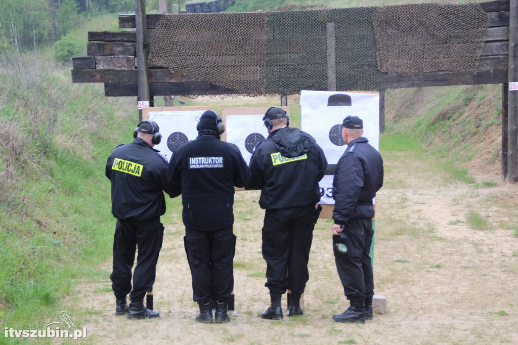Nakielscy policjanci doskonalili umiejętności strzeleckie