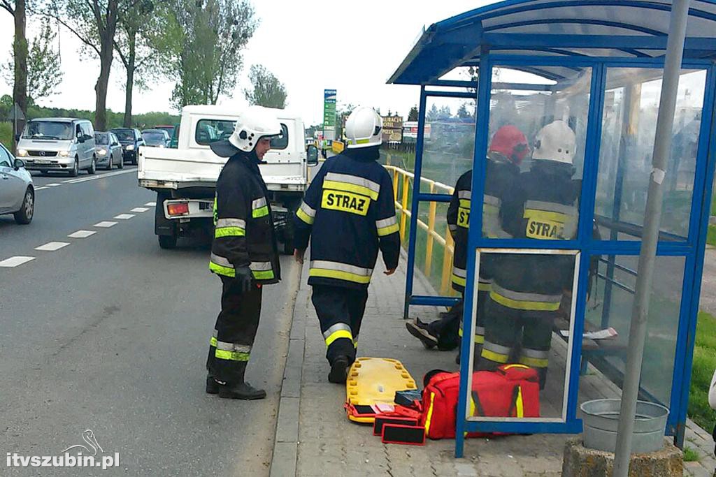 Kolizja dwóch dostawczaków w Zamościu