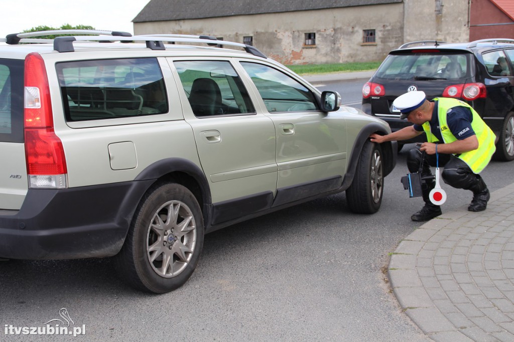 Motocyklowy patrol na drogach powiatu nakielskiego
