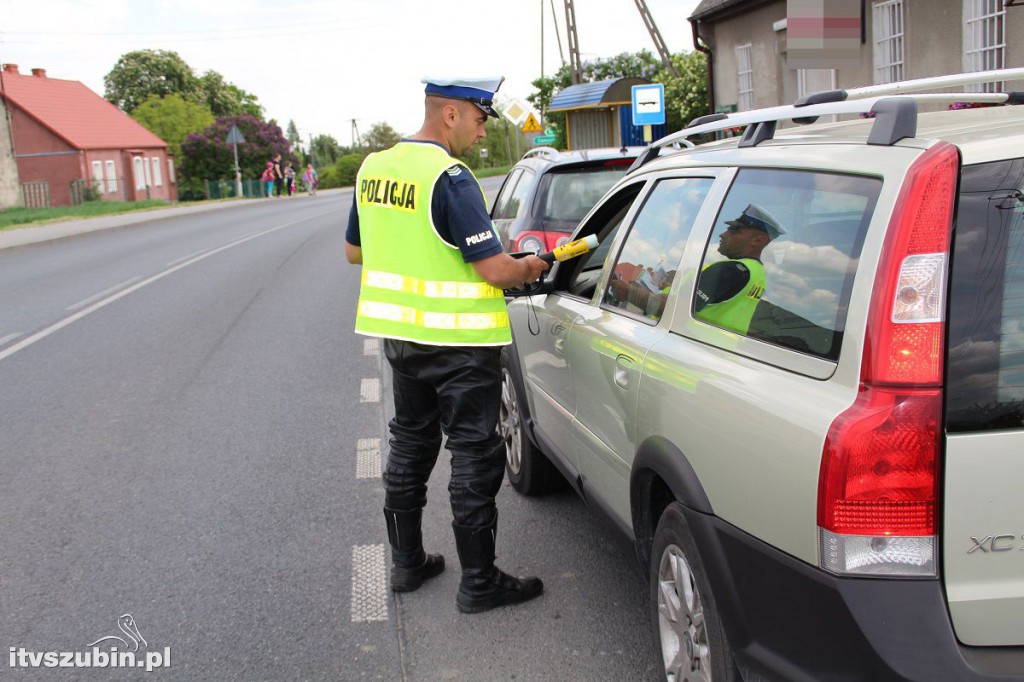 Motocyklowy patrol na drogach powiatu nakielskiego