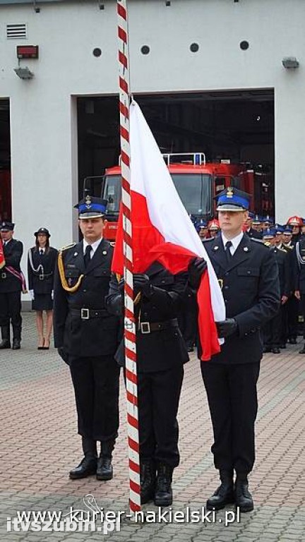 Apel z okazji Dnia Strażaka w KP PSP w Nakle nad Notecią