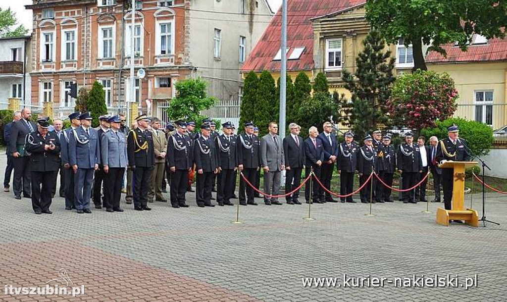 Apel z okazji Dnia Strażaka w KP PSP w Nakle nad Notecią