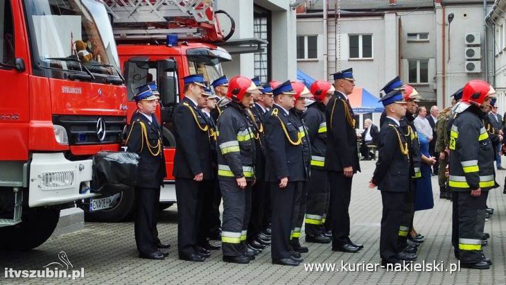 Apel z okazji Dnia Strażaka w KP PSP w Nakle nad Notecią