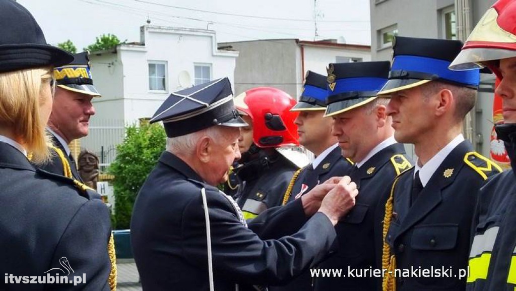 Apel z okazji Dnia Strażaka w KP PSP w Nakle nad Notecią