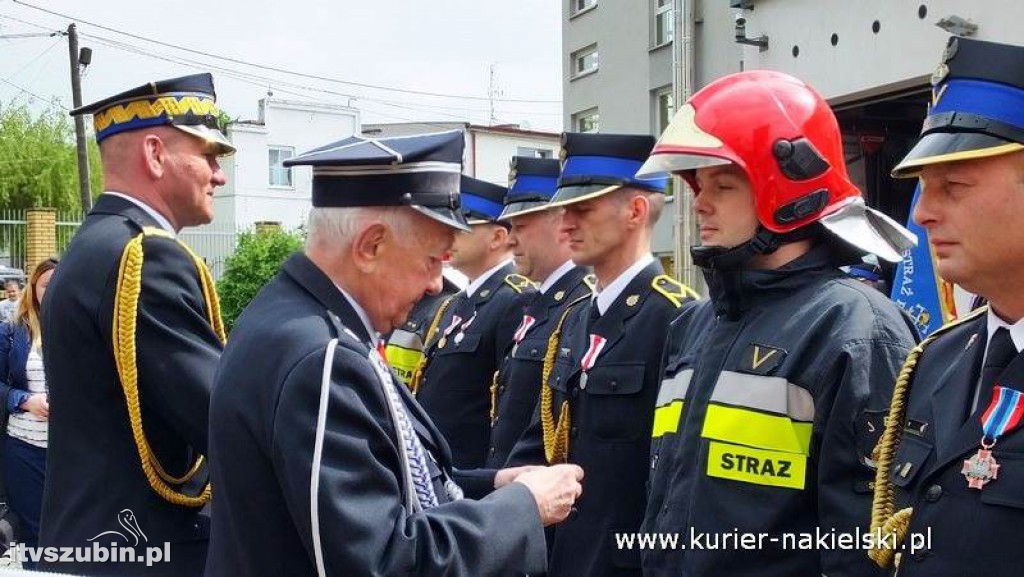 Apel z okazji Dnia Strażaka w KP PSP w Nakle nad Notecią