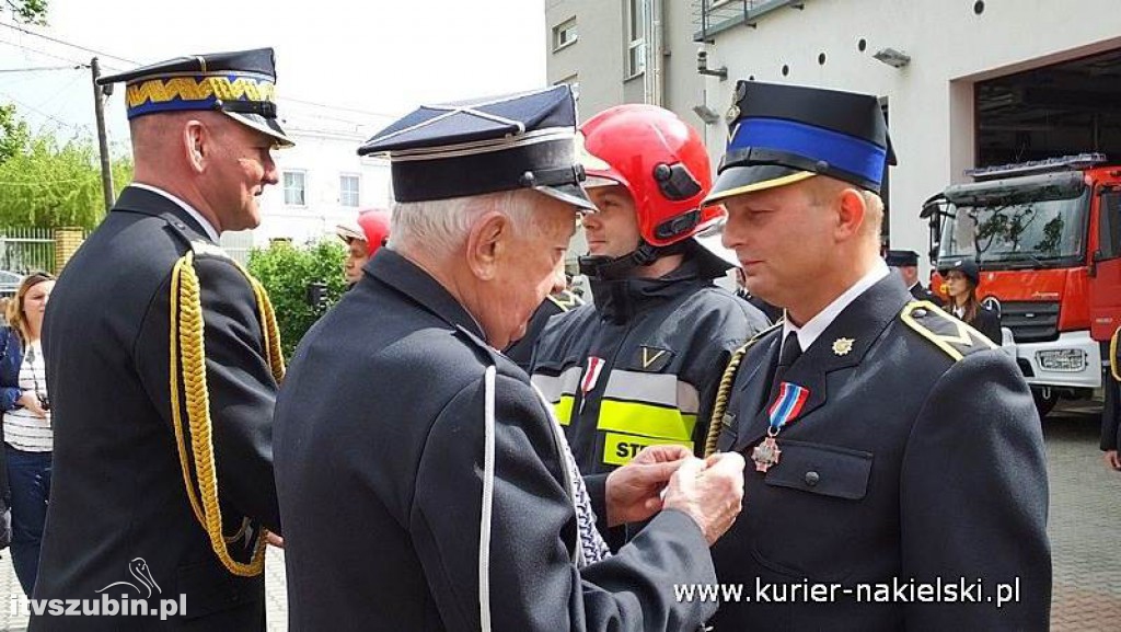 Apel z okazji Dnia Strażaka w KP PSP w Nakle nad Notecią