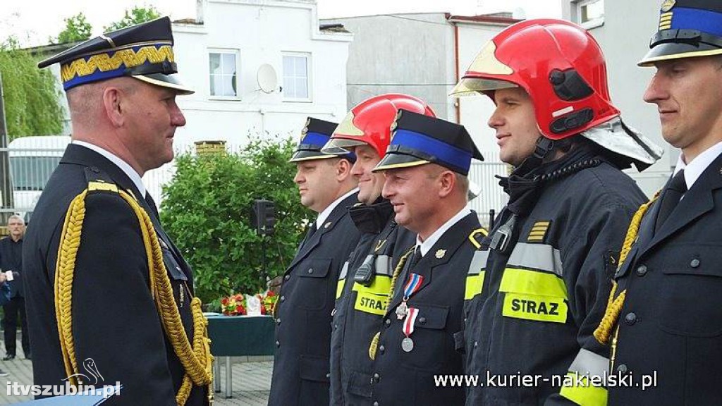 Apel z okazji Dnia Strażaka w KP PSP w Nakle nad Notecią