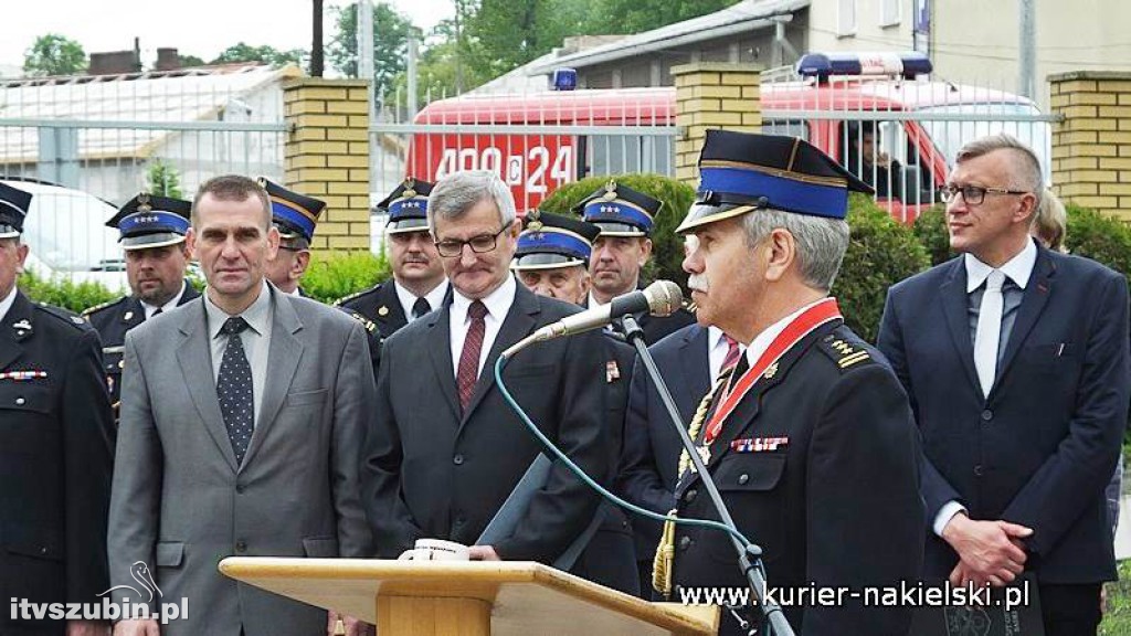 Apel z okazji Dnia Strażaka w KP PSP w Nakle nad Notecią